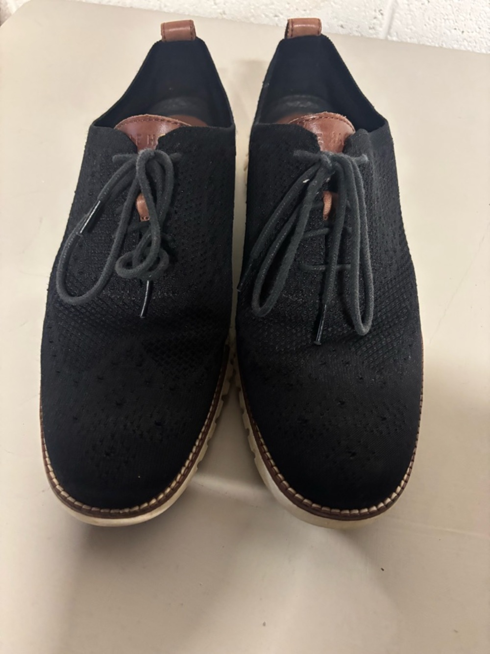 Men's Cole Haan Zero grand winged tip casual dress shoes